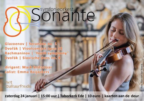 Omslagfoto Vioolfeest met symfonieorkest Sonante!